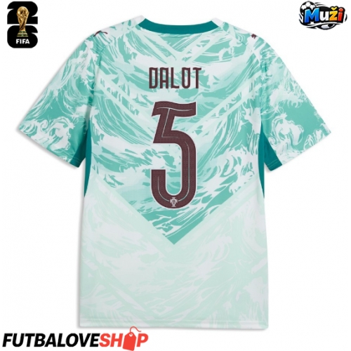Dres Portugalsko Diogo Dalot #5 Preč MS 2026 Krátky Rukáv
